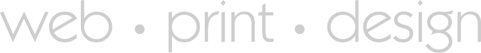 web � print � design
